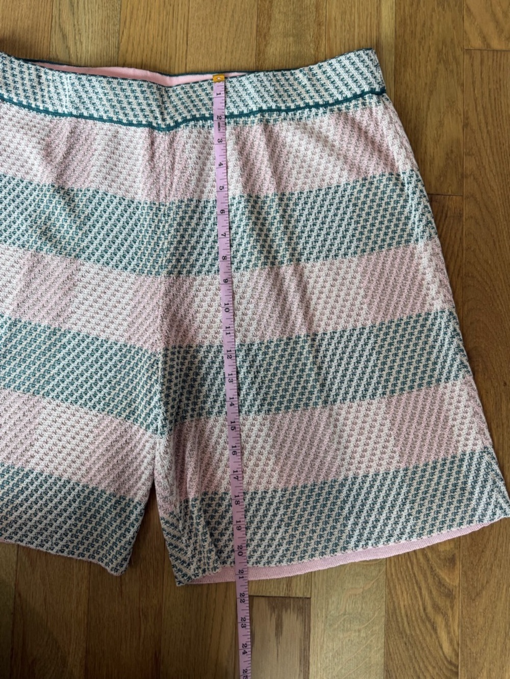 Misook Pink & Navy Plaid Blazer + Shorts Set XL Gold Buttons 💖💙 - Picture 8 of 16